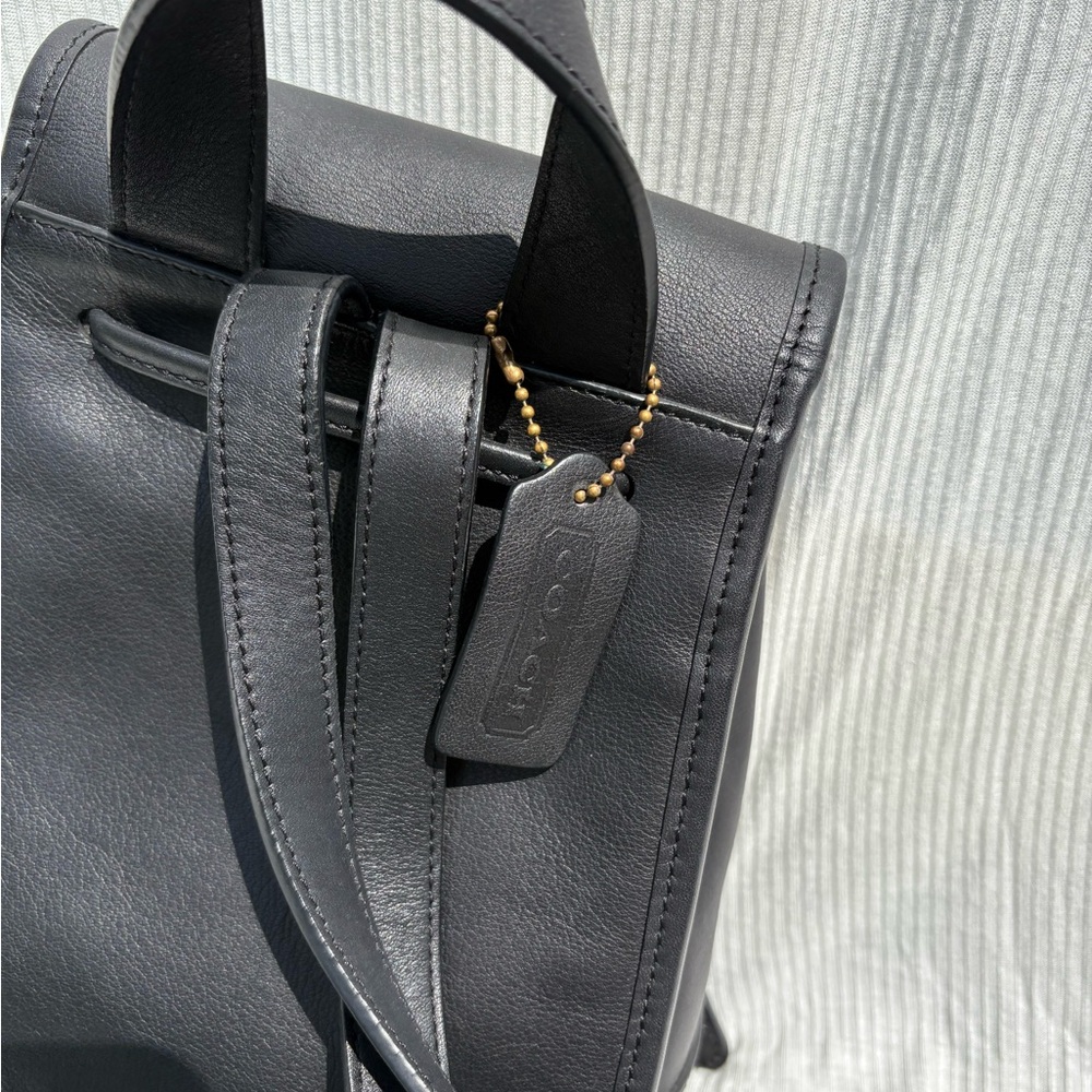 Vintage Coach Daypack Mini Backpack 9960 Black - Picture 5 of 10
